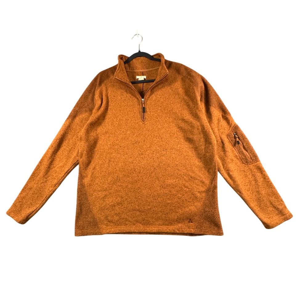 Ascend Normcore‎ Quarter Zip Fleece Pullover Men's XL Outdoor Casual